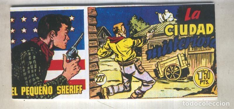 C&oacute;mics: El Peque&ntilde;o Sheriff facsimil numero 227: La ciudad misteriosa - Zuffi
