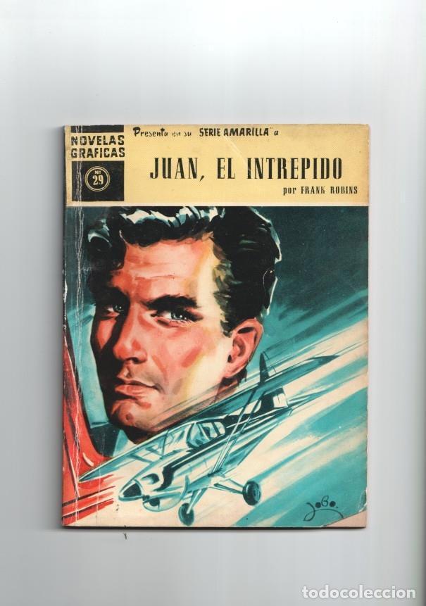 Comics: Dolar: Novelas Graficas serie Amarilla: Juan el intrepido numero 29: Testigo peligroso - Frank Robbi