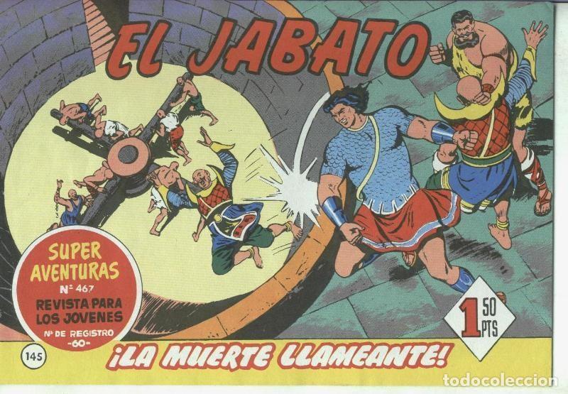 Comics: El Jabato facsimil numero 145: La muerte llameante - Darnis