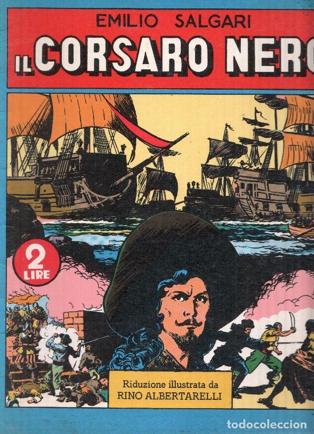 Comics: Serie Salgariana 18: IL CORSARO NERO 01 - Emilio Salgari (Editrice Comic Art 1980) - Emilio Salgari