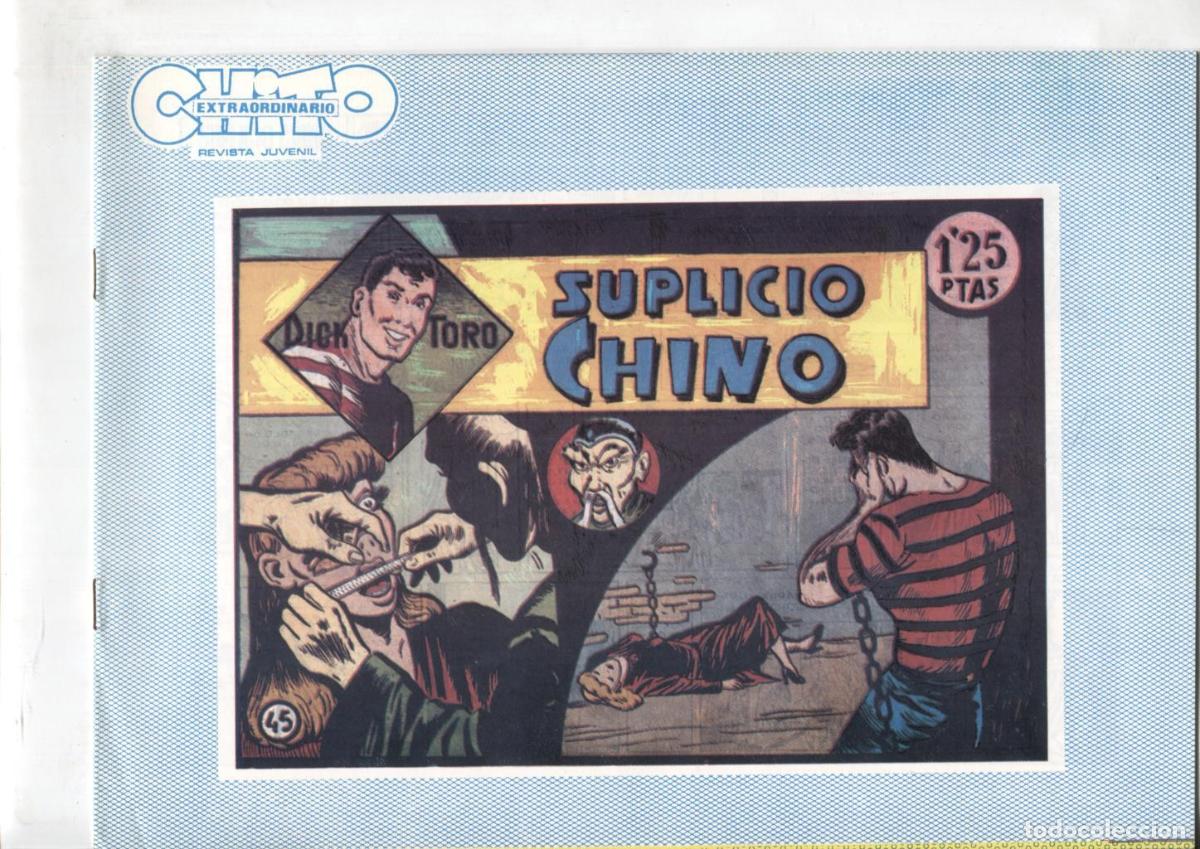 C&oacute;mics: Facsimil: Dick Toro numero 45: Suplicio chino - Dell Acqua - Foto 1