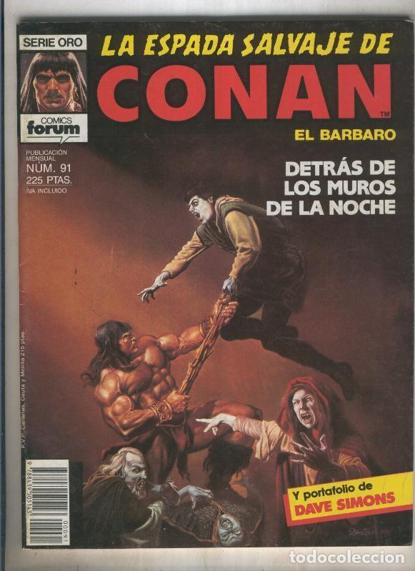 C&oacute;mics: La espada de conan el barbaro numero 091 - Varios - Foto 1