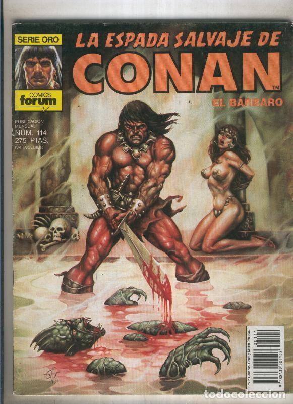C&oacute;mics: La espada de conan el barbaro numero 114 - Varios - Foto 1