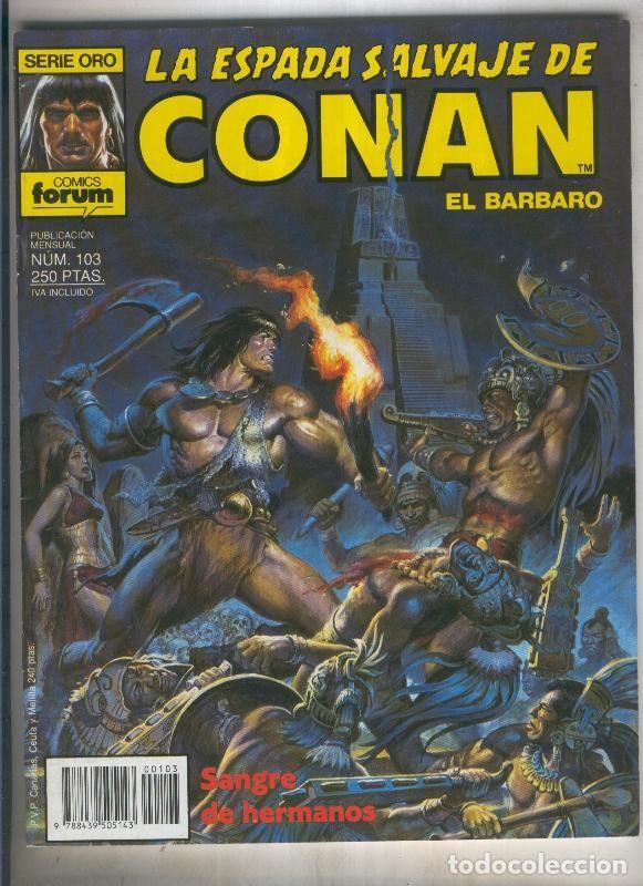 C&oacute;mics: La espada de conan el barbaro numero 103 - Varios - Foto 1