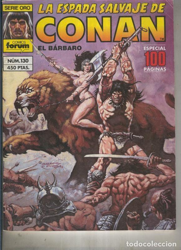 C&oacute;mics: La espada de conan el barbaro numero 130 - Varios - Foto 1
