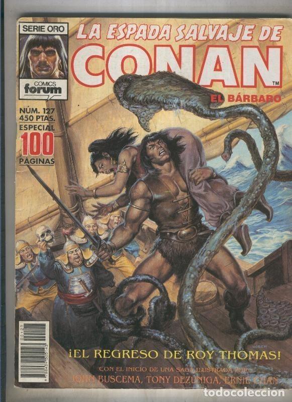 C&oacute;mics: La espada de conan el barbaro numero 127 - Varios - Foto 1