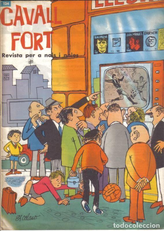 C&oacute;mics: Cavall Fort numero 124: numerado 3 en trasera - Varios - Foto 1
