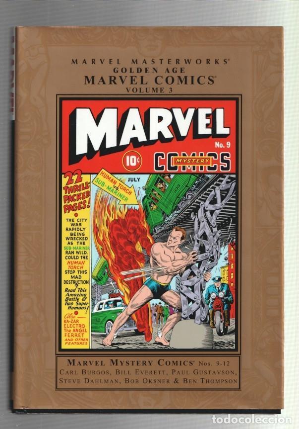C&oacute;mics: Marvel Masterworks Golden Age Marvel Comics volume 3 - Varios - Foto 1