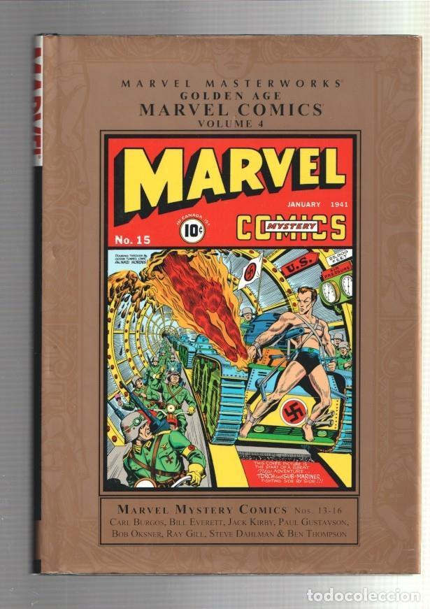 C&oacute;mics: Marvel Masterworks Golden Age Marvel Comics volume 4 - Varios - Foto 1