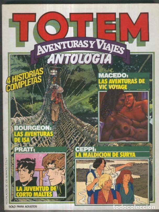 Comics : Totem aventuras y viajes, antologia: coleccion de 4 numeros en un - Varios