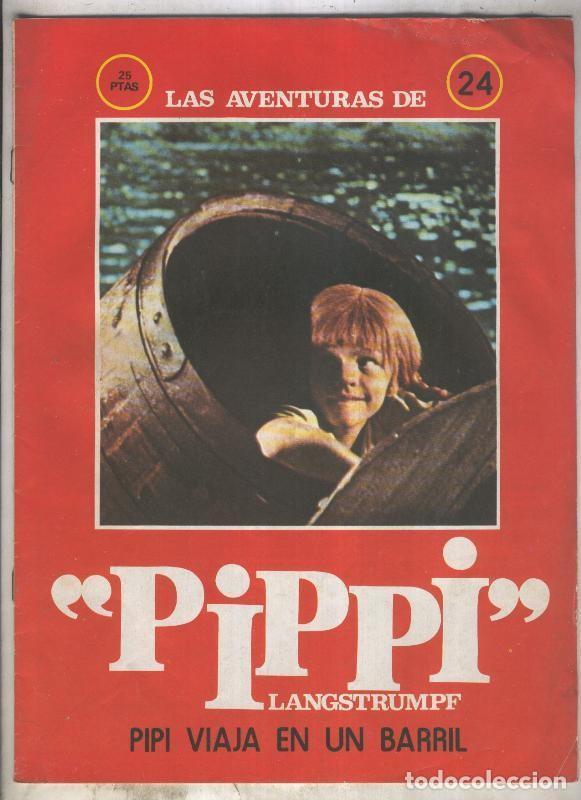 Comics: Las aventuras de Pippi Langstgrumpf numero 24: Pippi viaje en un barril - Varios