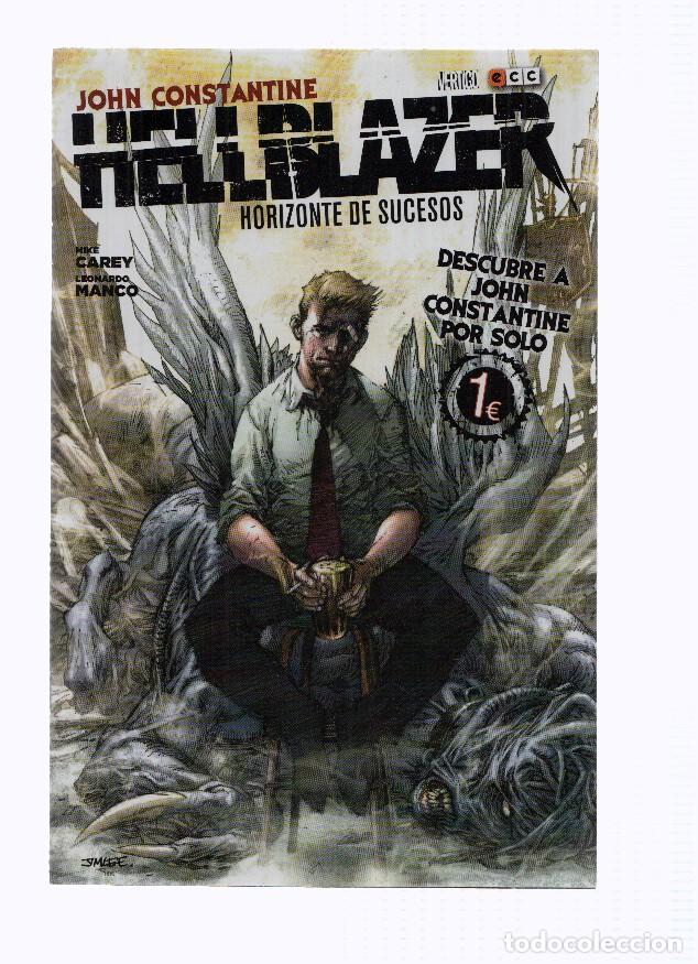 C&oacute;mics: HELLBLAZER: HORIZONTE DE SUCESOS (ECC 2015) - Mike Carey - Foto 1
