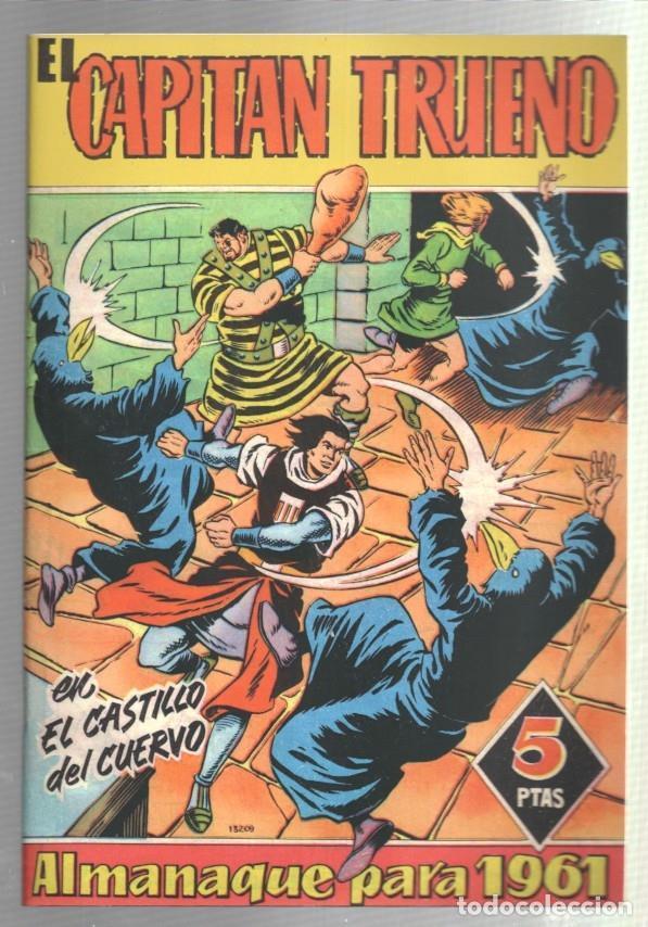 Comics: Edicion Facsimil: El Capitan Trueno almanaque 1961: El castillo del cuervo -