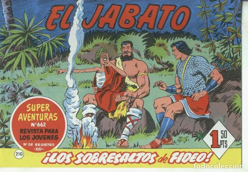 Fumetti: El Jabato facsimil numero 210: Los sobresaltos de Fideo - Darnis
