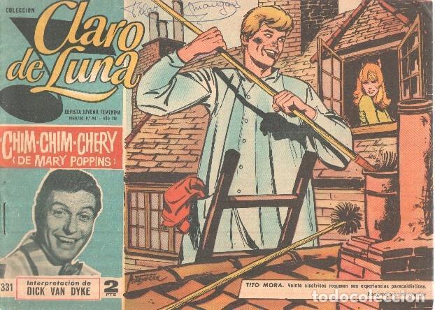 Comics : Claro de Luna numero 331: Chim Chim Cherry, foto de Dick Van Dyke - Miguel G.Esteban