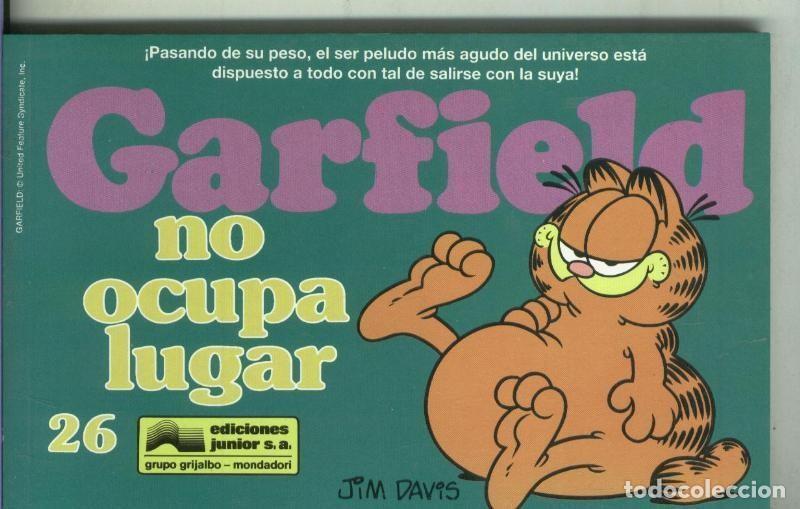 C&oacute;mics: Garfield de Jim Davis numero 26: No ocupa lugar - Jim Davis - Foto 1