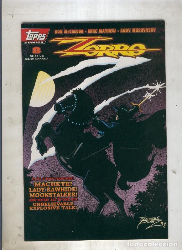 Fumetti: ZORRO 1994 numero 08 - Don McGregor