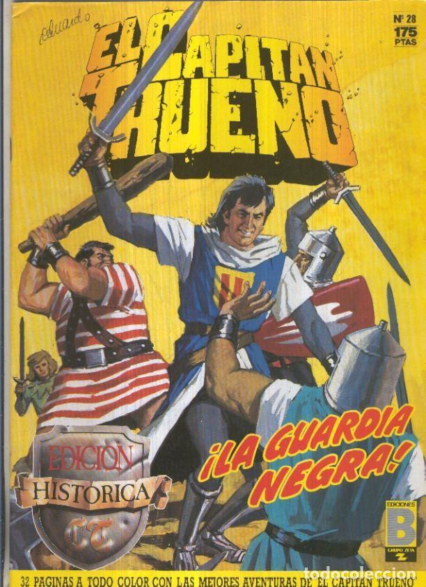 Comics: Edicion Historica El Capitan Trueno numero 028: La guardia negra - Victor Mora-Ambros-Pardo, etc
