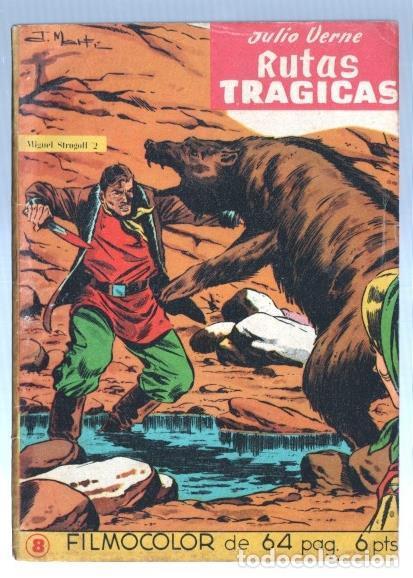Comics : Filmocolor: El Correo del Zar numero 2 - Julio Verne-Juan Llarch-Jose Marti