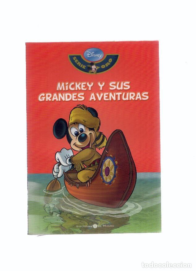 Comics: Serie Oro DISNEY, Numero 08: MICKEY Y SUS GRANDES AVENTURAS (Biblioteca El Mundo 2009) - Walt Disney