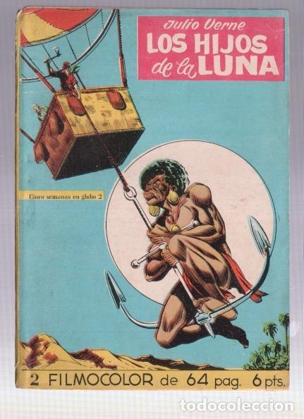 Comics: Filmocolor: Cinco semanas en globo numero 2 - Julio Verne-Juan Llarch-Jose Marti