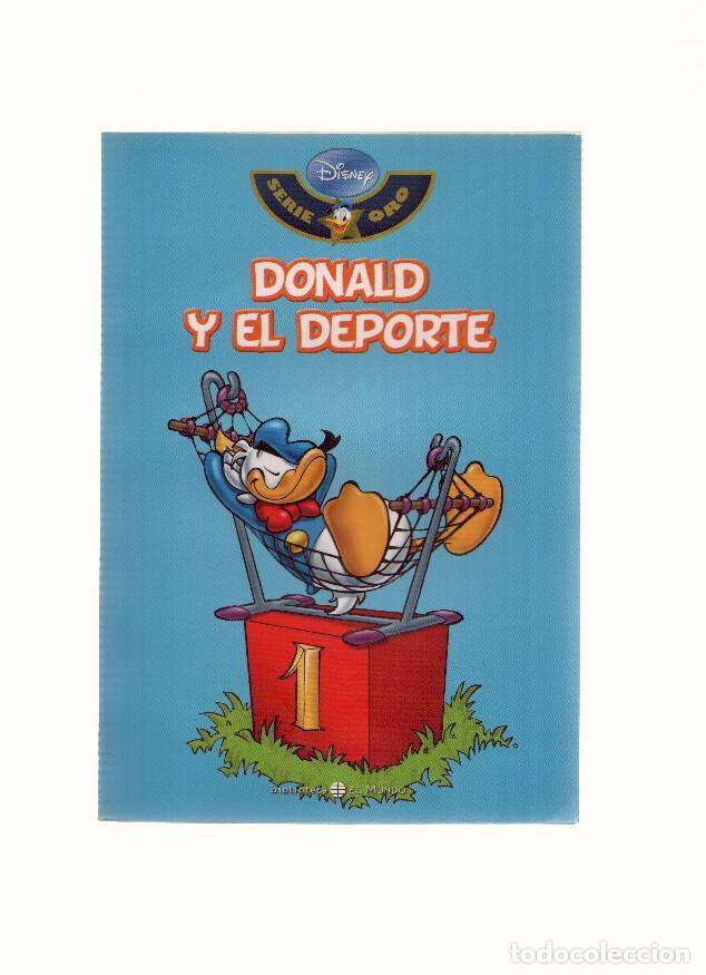 Fumetti: Serie Oro DISNEY, Numero 21: DONALD Y EL DEPORTE (Biblioteca El Mundo 2009) - Walt Disney