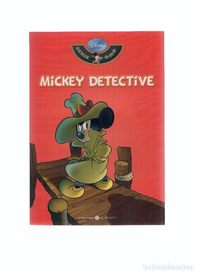 Comics: Serie Oro DISNEY, Numero 23: MICKEY DETECTIVE (Biblioteca El Mundo 2009) - Walt Disney