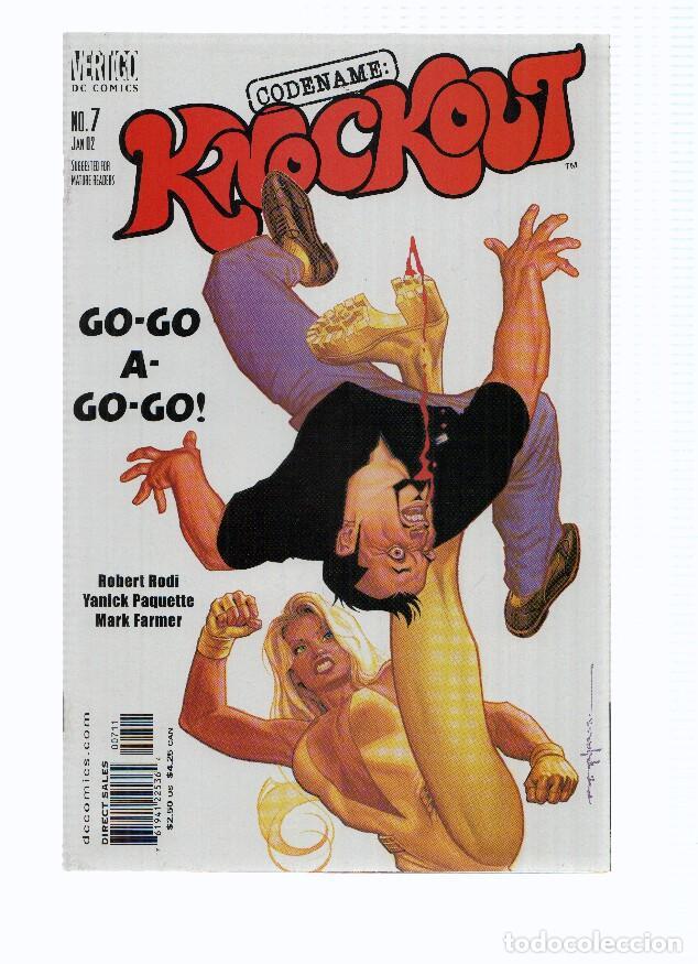 C&oacute;mics: CODENAME: KNOCKOUT, Volume 1, Numero 07: Go-Go a Go-Go (Vertigo 2001) - Robert Rodi - Foto 1