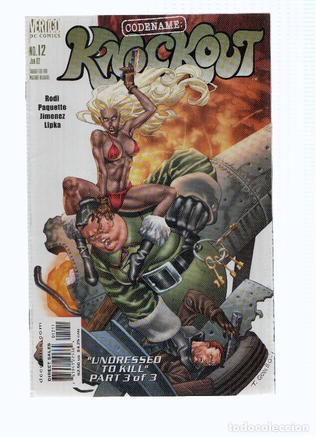 Comics: CODENAME: KNOCKOUT, Volume 1, Numero 12: Undressed to Kill, Part 3 (Vertigo 2001) - Robert Rodi