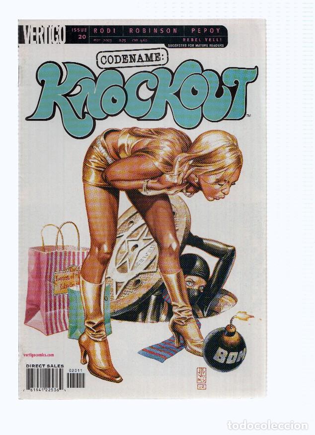 C&oacute;mics: CODENAME: KNOCKOUT, Volume 1, Numero 20: Rebel Yell! (Vertigo 2001) - Robert Rodi - Foto 1