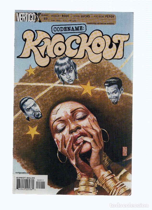Comics: CODENAME: KNOCKOUT, Volume 1, Numero 22: Secrets and Thighs, Part 2 (Vertigo 2001) - Robert Rodi