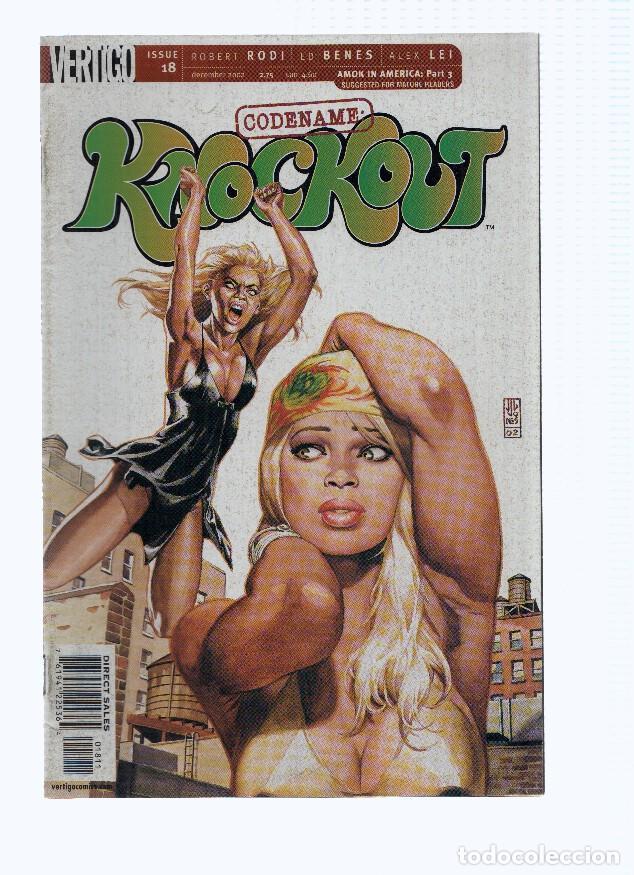 Comics: CODENAME: KNOCKOUT, Volume 1, Numero 18: AMOK in America, Part 3 (Vertigo 2001) - Robert Rodi