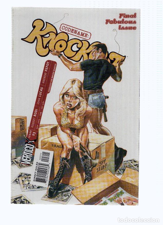 Comics: CODENAME: KNOCKOUT, Volume 1, Numero 23: Secrets and Thighs, Part 3 (Vertigo 2001) - Robert Rodi