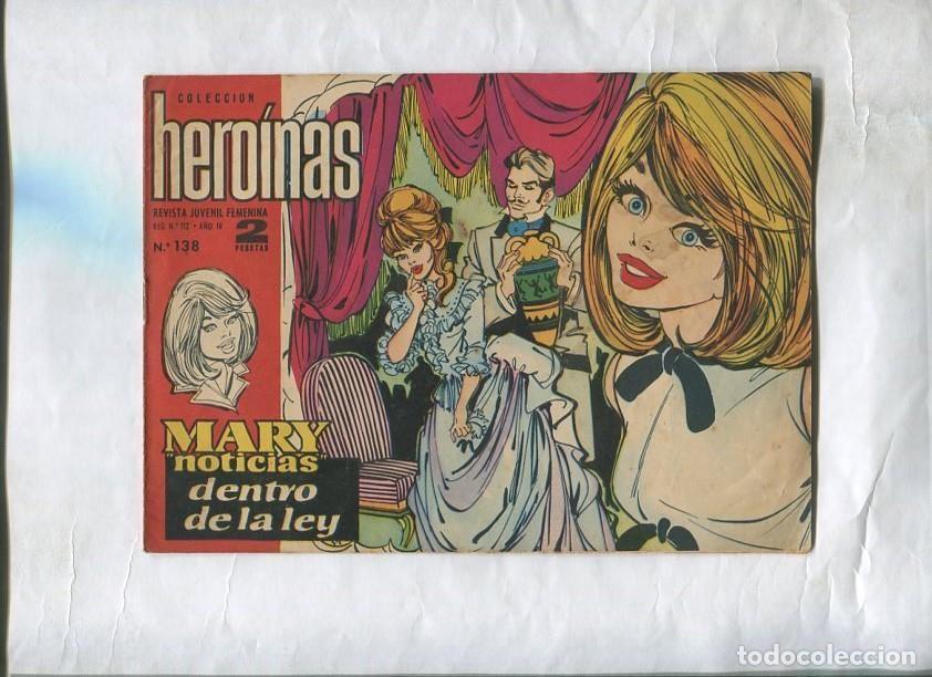 Fumetti: Mary Noticias numero 138: Dentro de la ley, foto artista Russ Tamblyn - Roy Mark-Carmen barbara