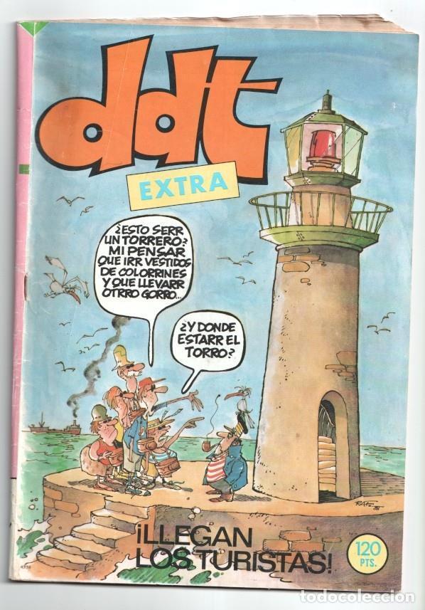 Fumetti: Bruguera: DDT extra numero 033: Llegan los turistas: Parecia todo tan sencillo (Julio Vivas, 8 pagin