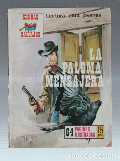 Fumetti: Sendas Salvajes numero 272: La paloma mensajera (dibujo Jordi Buxade) -