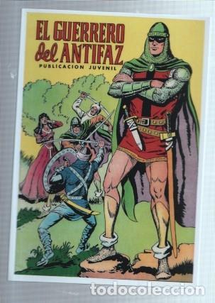 Fumetti: Ficha/Cromo/Lamina etc: El Guerrero del Antifaz almanaque -