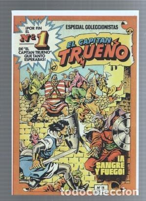 C&oacute;mics: Ficha/Cromo/Lamina etc: El Capitan Trueno edicion coleccionista de 12 numeros -