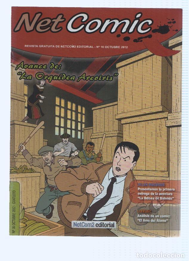 Comics: Revista: NET COMIC, Numero 16: Avances de: La Orquidea Arcoiris (NetCom2 2012) - Varios
