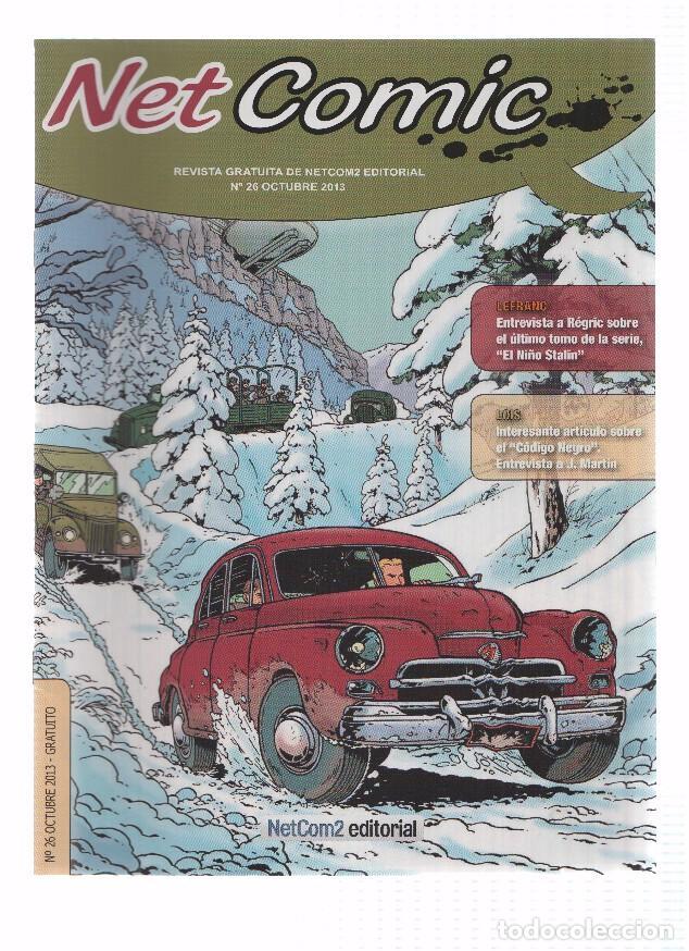 C&oacute;mics: Revista: NET COMIC, Numero 26: LEFRANC (NetCom2 2013) - Varios - Foto 1