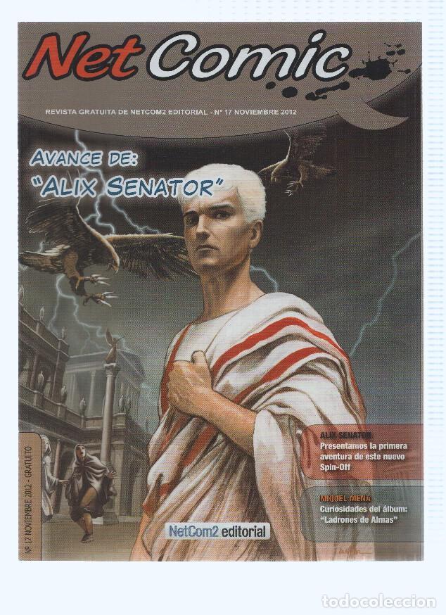 C&oacute;mics: Revista: NET COMIC, Numero 17: Avances de: Alix Senator (NetCom2 2012) - Varios - Foto 1