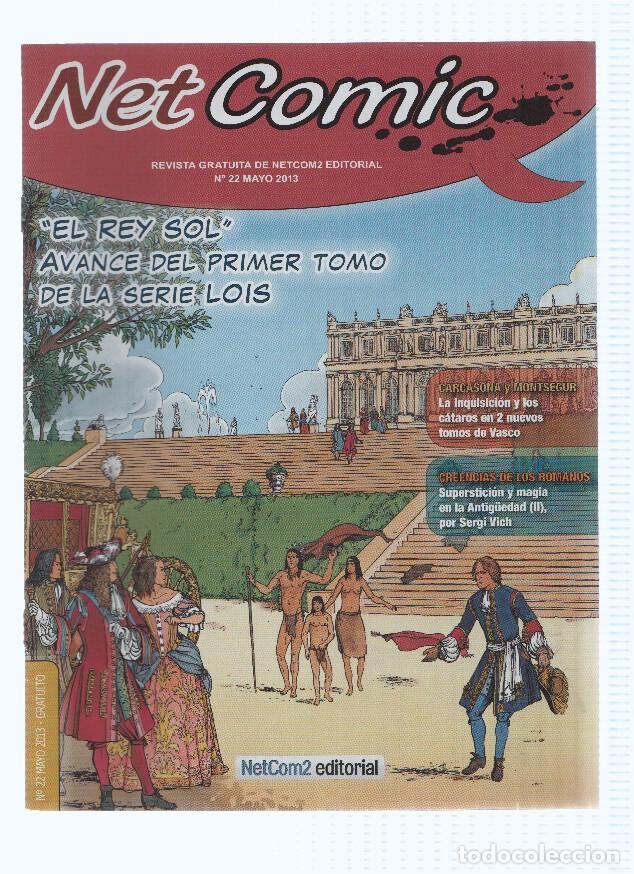 C&oacute;mics: Revista: NET COMIC, Numero 22: LOIS - El Rey Sol (NetCom2 2013) - Varios - Foto 1