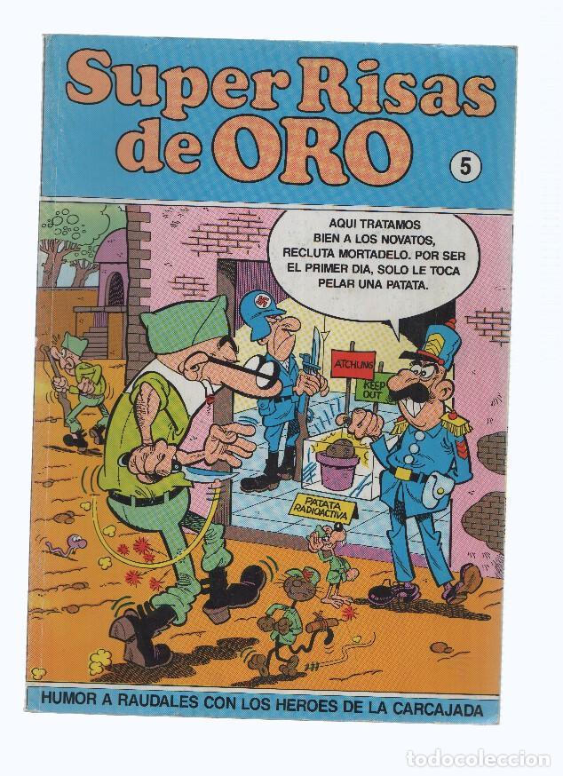 C&oacute;mics: SUPER RISAS DE ORO: Numero 05 (Ediciones B 1987) - Varios - Foto 1