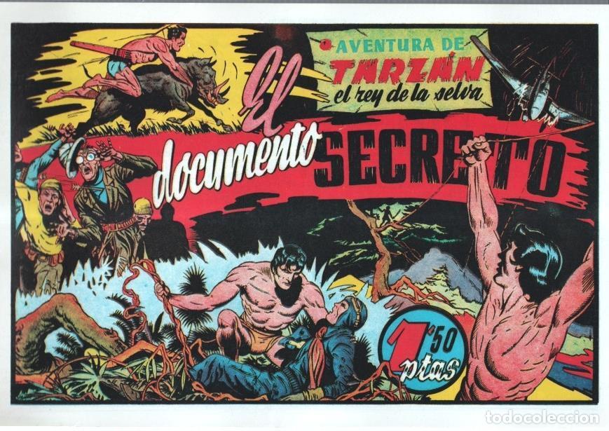 C&oacute;mics: Facsimil: Tarzan: El documento secreto - Varios - Foto 1