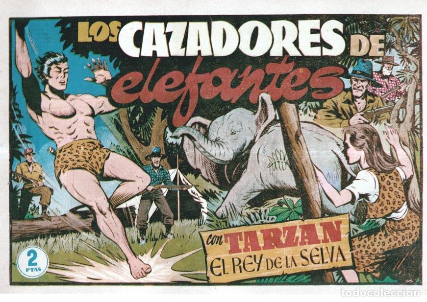 C&oacute;mics: Facsimil: Tarzan: Los cazadores de elefantes - Varios - Foto 1