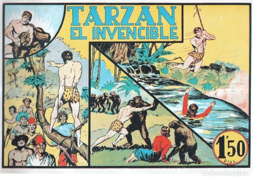 C&oacute;mics: Facsimil: Tarzan: El invencible - Varios - Foto 1