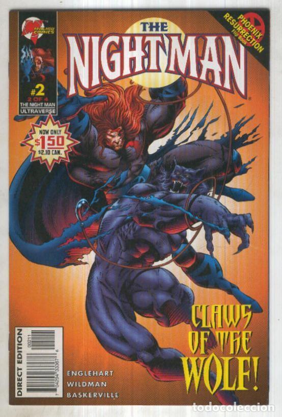 Comics: THE NIGHT MAN, Vol.02 No.02: The wilder Shore (Malibu 1995) - Steve Englehart