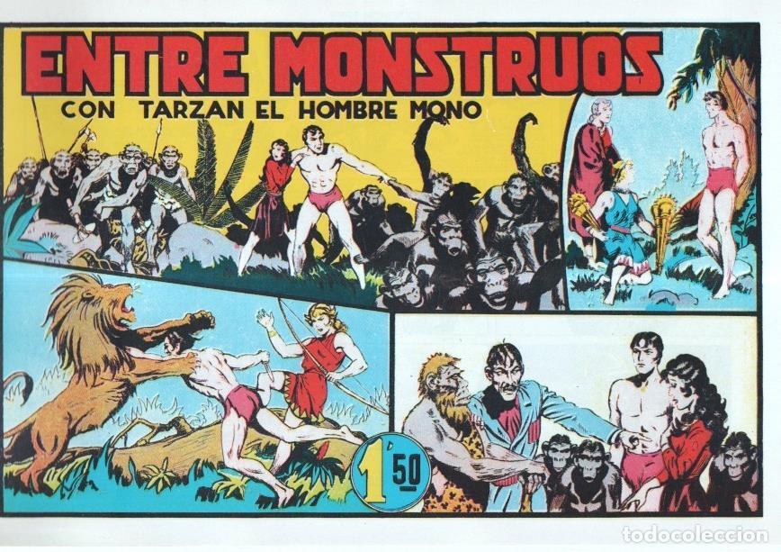 C&oacute;mics: Facsimil: Tarzan: Entre monstruos - Varios - Foto 1