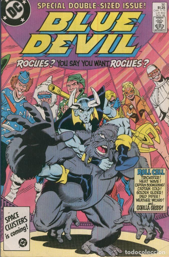 C&oacute;mics: BLUE DEVIL, Vol.1 No.30: Prologue - Alan Kupperberg - Foto 1