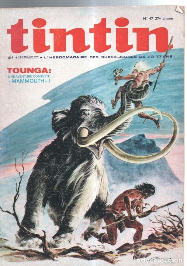 C&oacute;mics: Revista Tintin numero 47: Tounga: Mammouth (10 paginas) - varios